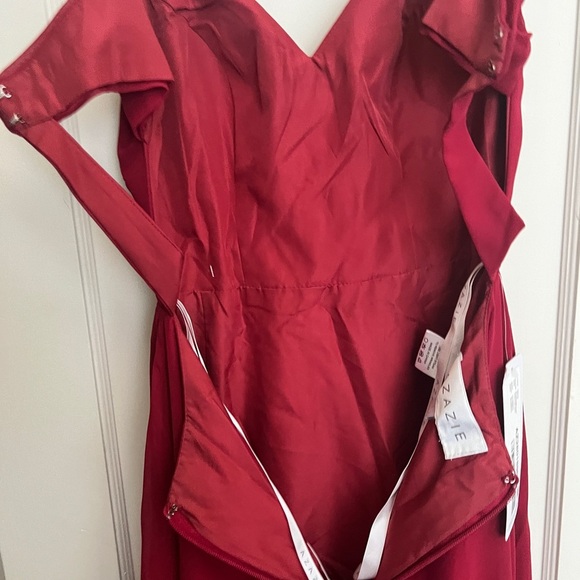 Azazie Red dress for - Picture 10 of 12